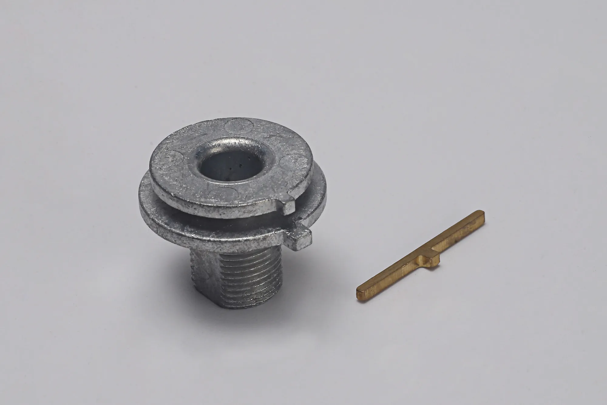 Ret. Collar & Outside Arrester Incl. Smart Slider M13 External Thread 98-591-0  Eutrac Adapters & Components-Galvanized